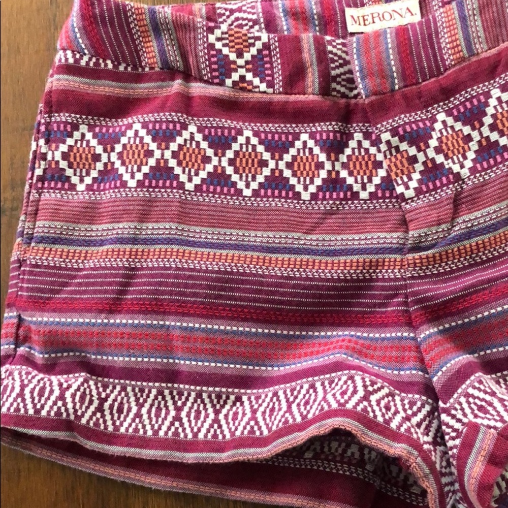 Multi Color Printed Shorts - Picture 3 of 6